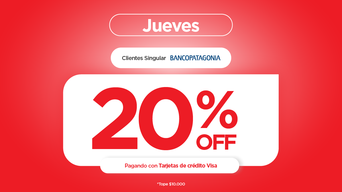 Promociones | PATAGONIA - SINGULAR PLAN SUELDO